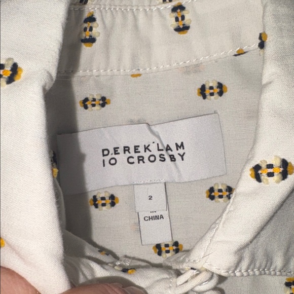 Derek Lam 10 Crosby By Anthropologie Dress | White | Size 2 
NWOT - Picture 5 of 7